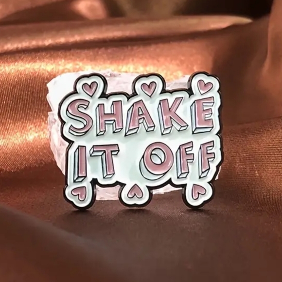 Jewelry - "Shake it Off" Taylor Swift Pin